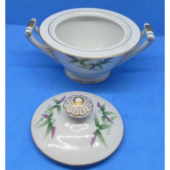 Harmony House  Mandarin Lidded Sugar Bowl In Good Condition  Vintage - Picture 3 of 7